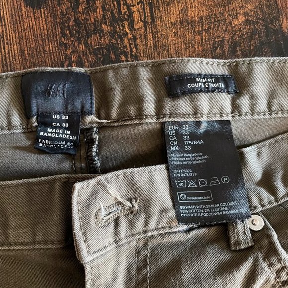 h&m slim fit jean shorts - Picture 6 of 7